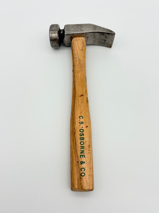 C. S. Osborn leather hammer