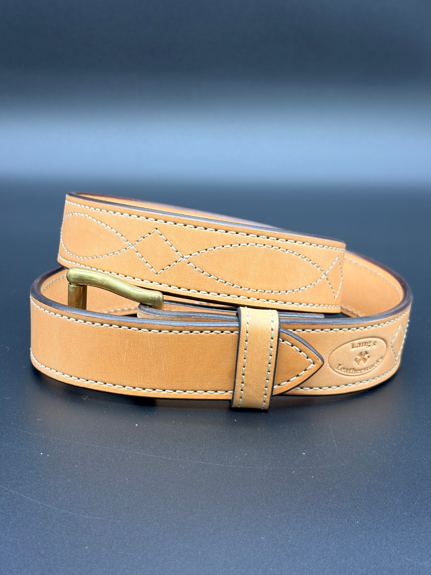 Gun Slinger Belt Natural