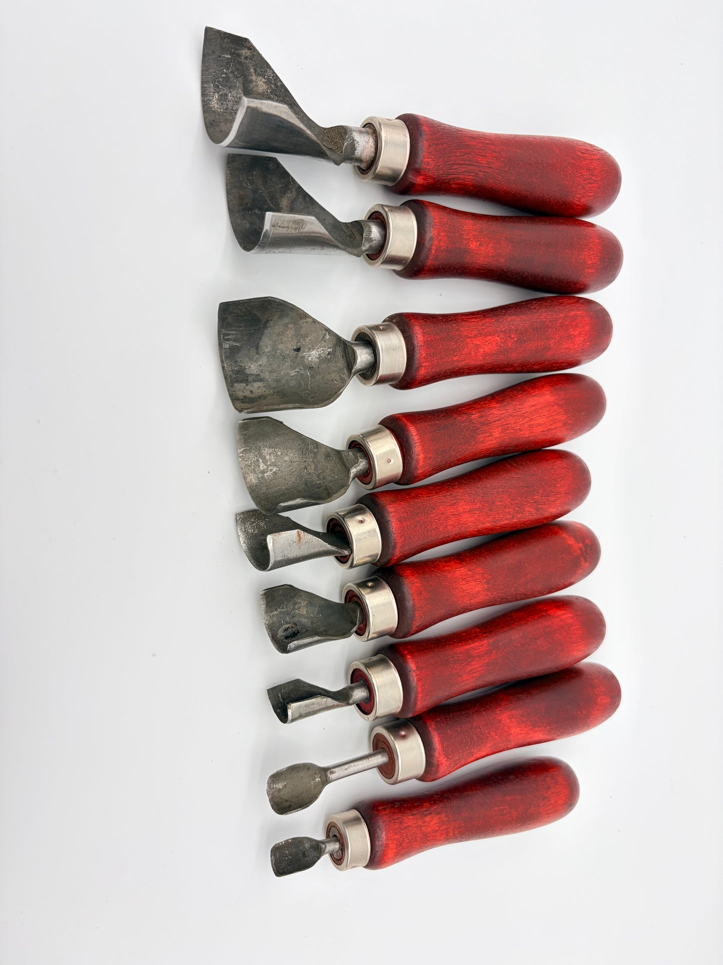 Round and English point punches